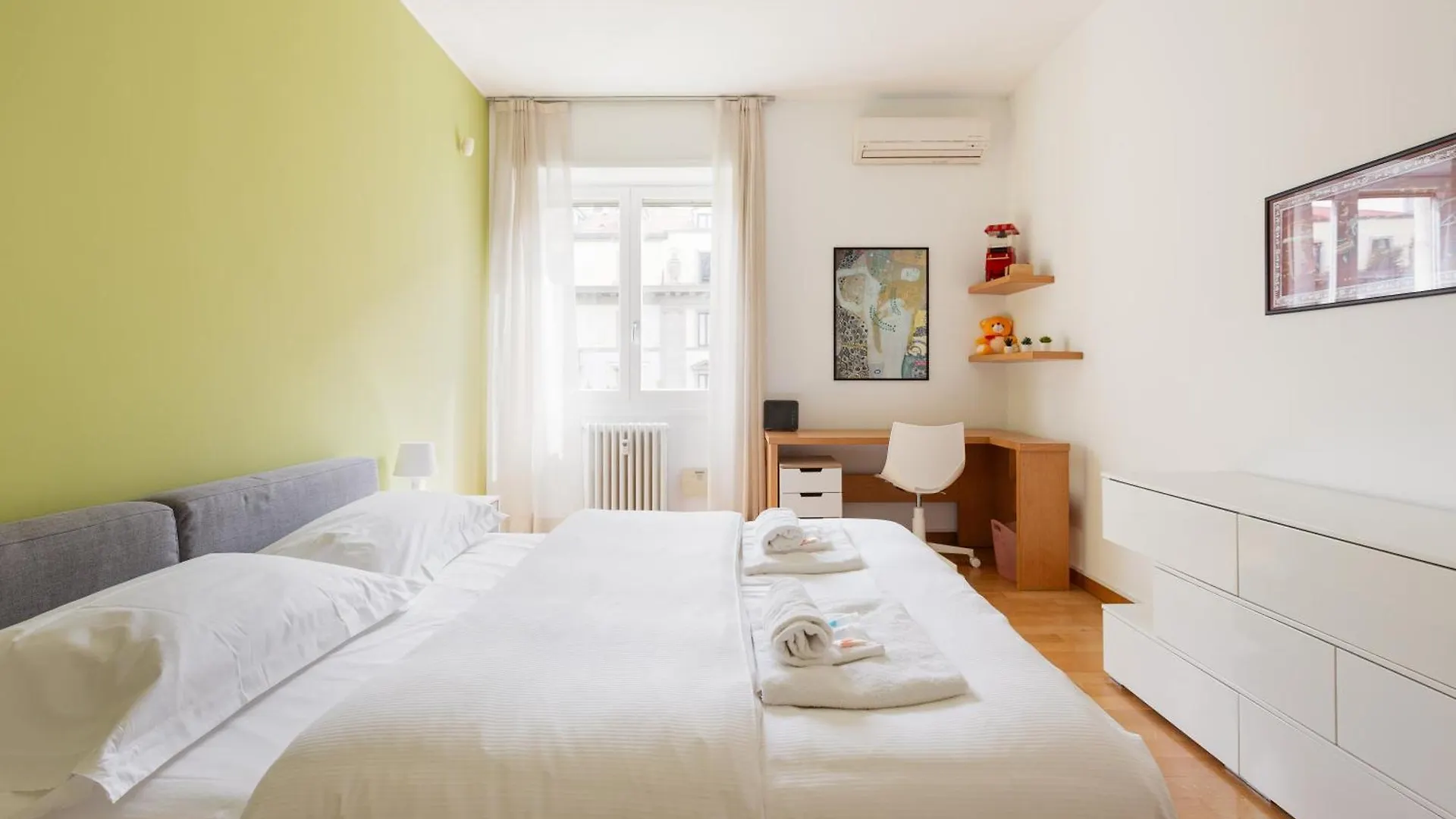 Milano Washington District Cozy Apt With Balcony 0*, ミラノ